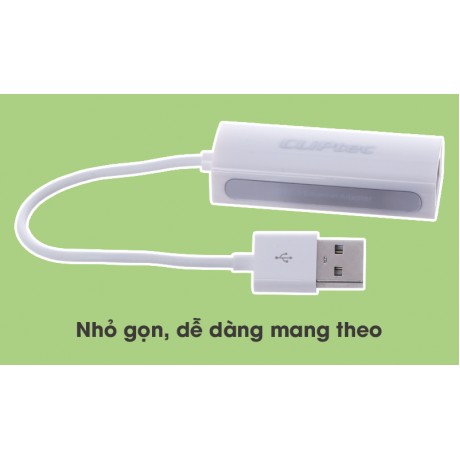 Cáp chuyển cổng USB thành cổng mạng RJ45