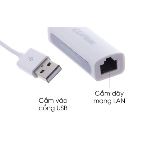 Cáp chuyển cổng USB thành cổng mạng RJ45