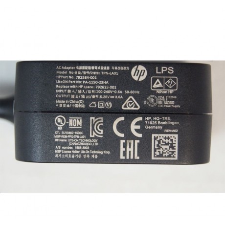 Adapter Sạc laptop HP 5.25V-3.0A USB type C 15W 
