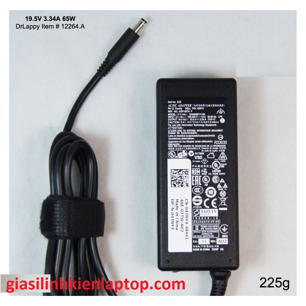 Adapter Sạc laptop Dell inspiron 3567