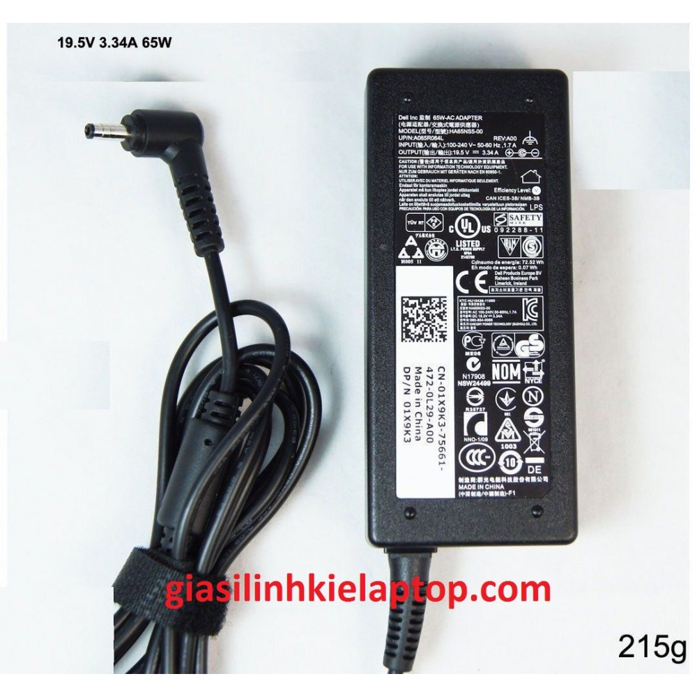 Adapter Sạc Dell inspiron 3480