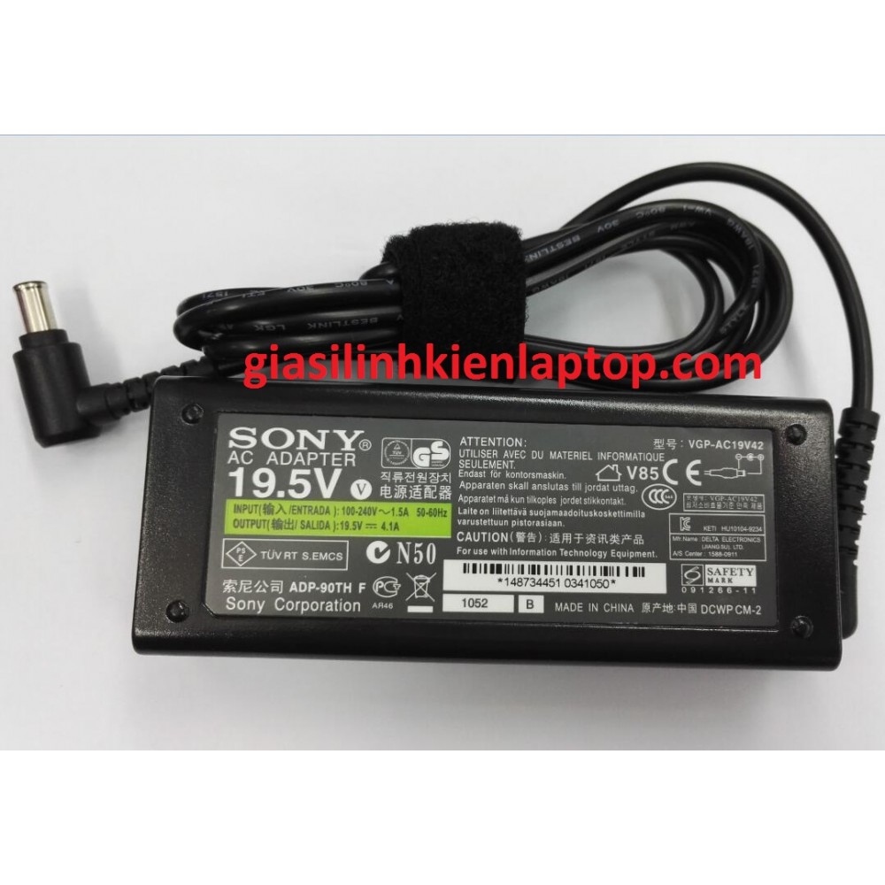 Sạc laptop Sony 19.5V-4.1A