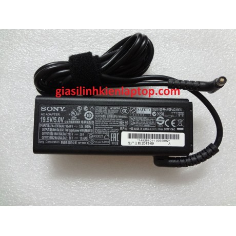 Sạc laptop Sony 19.5V-2A đầu híc nam châm 