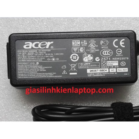 Sạc laptop Acer 12V-1.5A