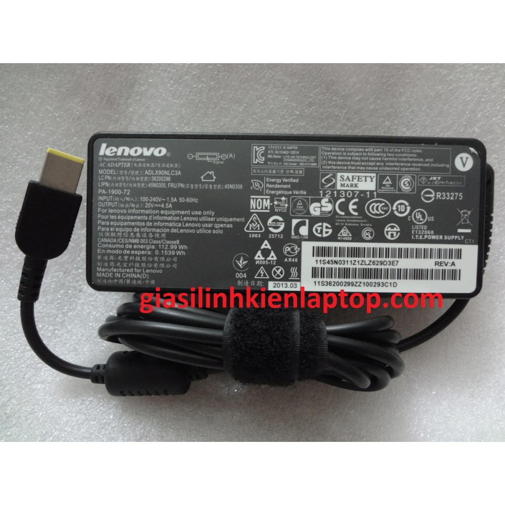 Adapter Sạc Lenovo Thinkpad T540