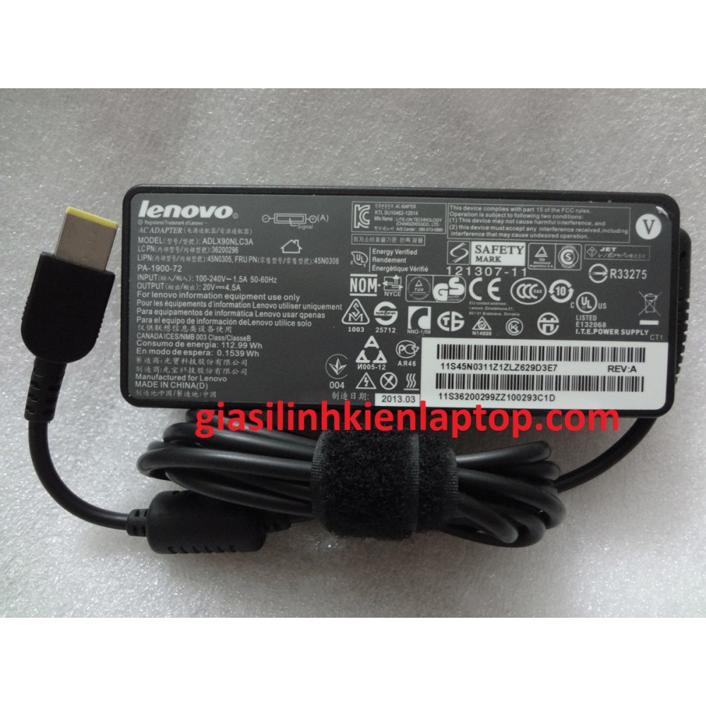 Sạc laptop Lenovo Thinkpad E565