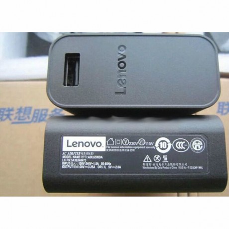 Sạc laptop Lenovo yoga pro 4 20V-3.25A đầu vuông