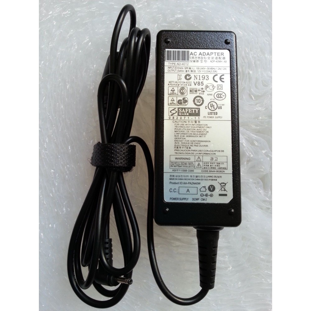 Sạc laptop SAMSUNG 12V-3.33A 