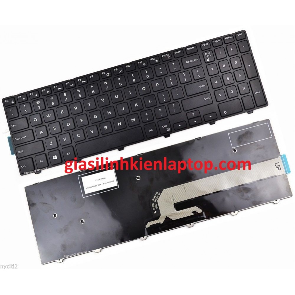 Bàn phím laptop Dell inspiron 5755 17-5755