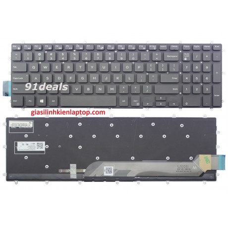 Bàn phím laptop Dell Inspiron 15 5567