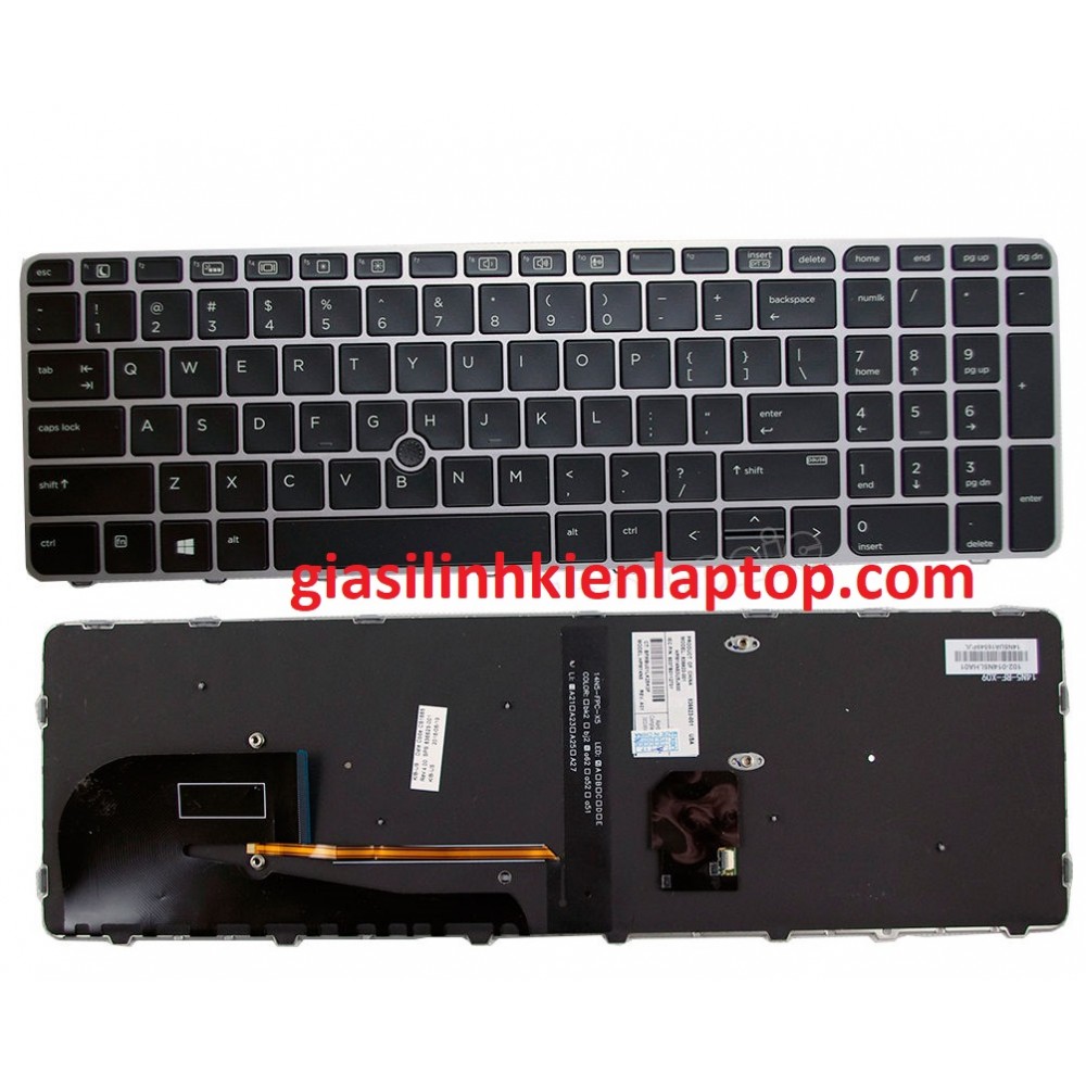 Bàn phím Laptop HP elitebook 850 G3