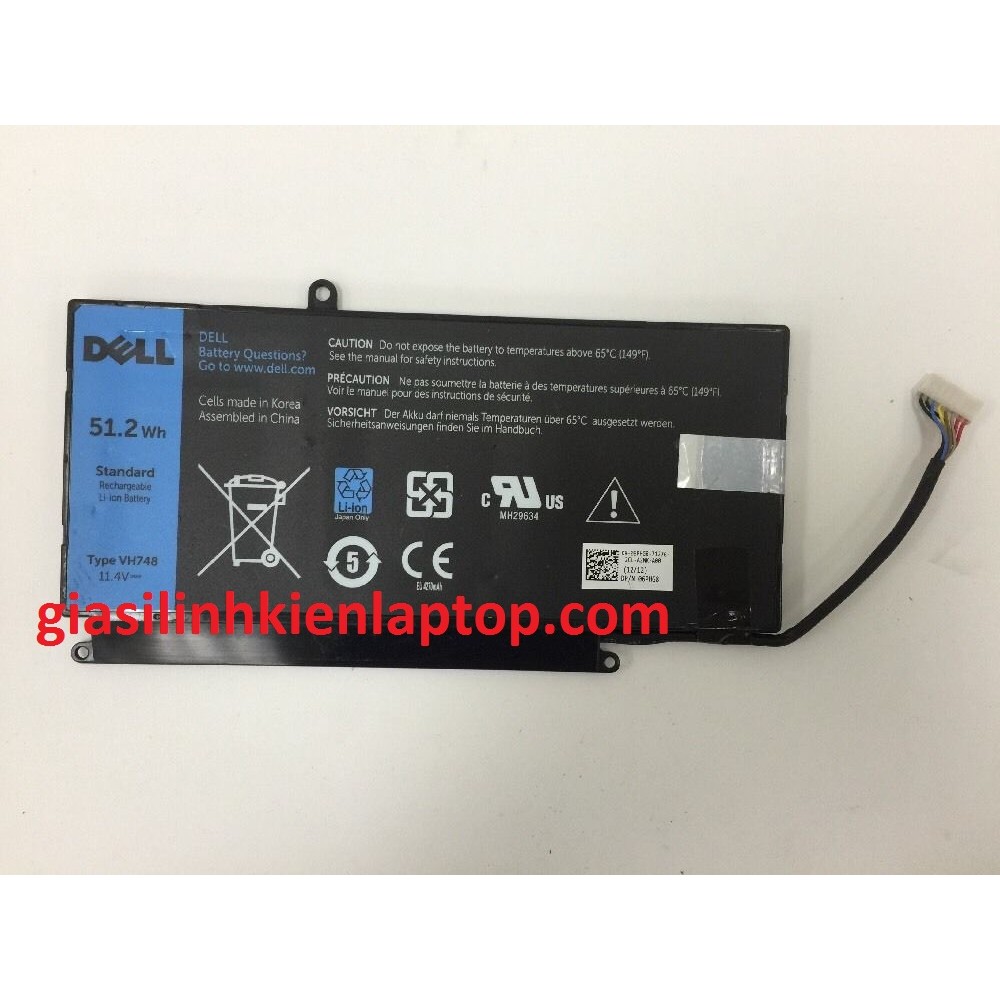 Pin laptop Dell Vostro 5560 ZIN