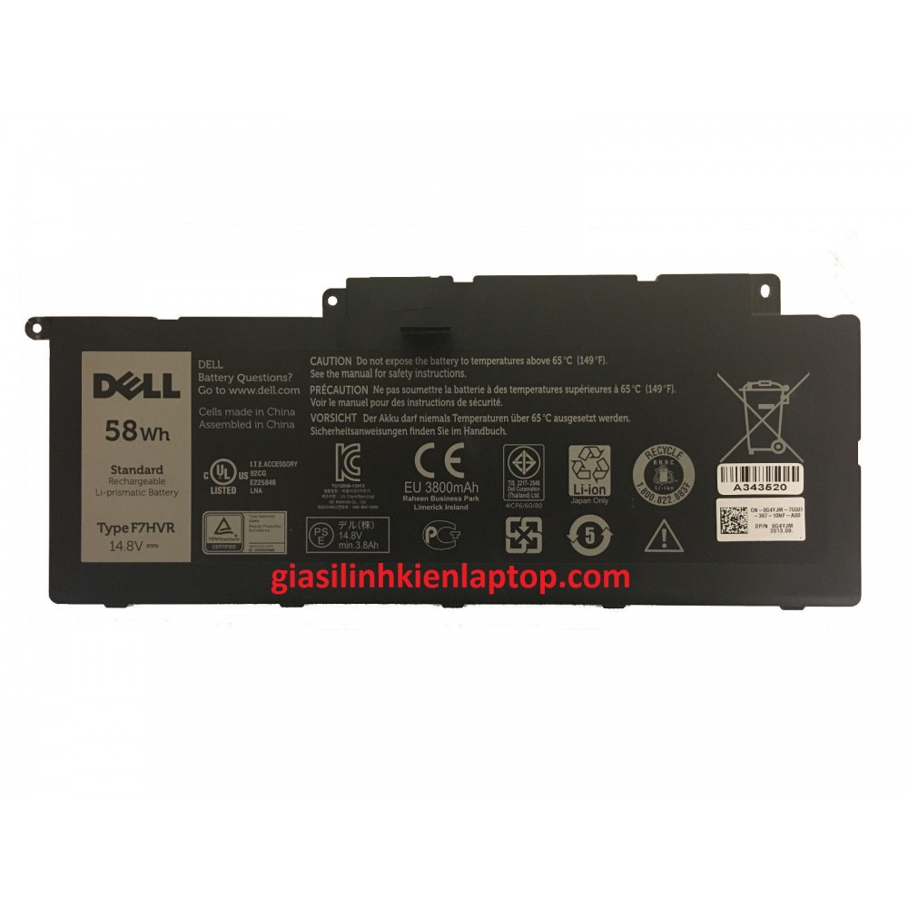 Pin laptop Dell Inspiron 7746 17-7746 ZIN