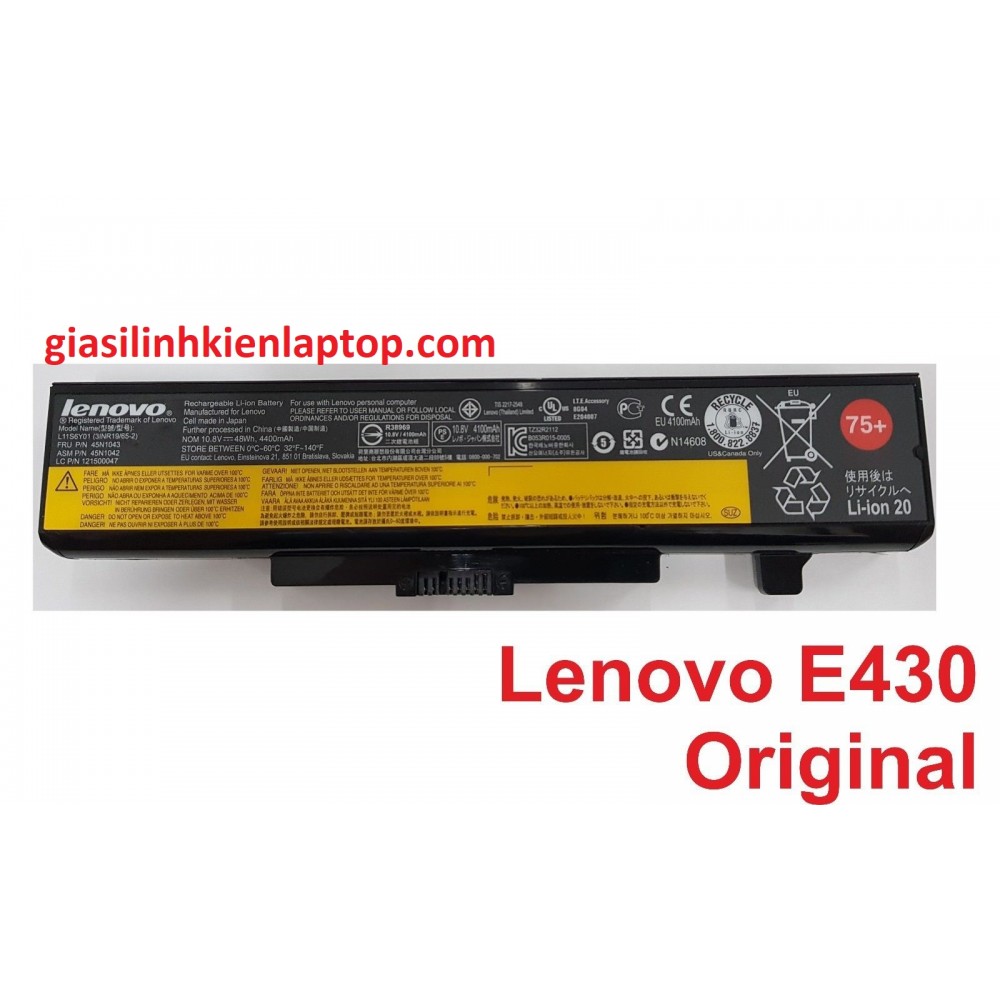 Pin laptop Lenovo Thinkpad E430