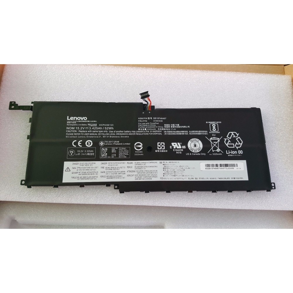 Pin laptop Lenovo Thinkpad X1 carbon gen 4 (2016)