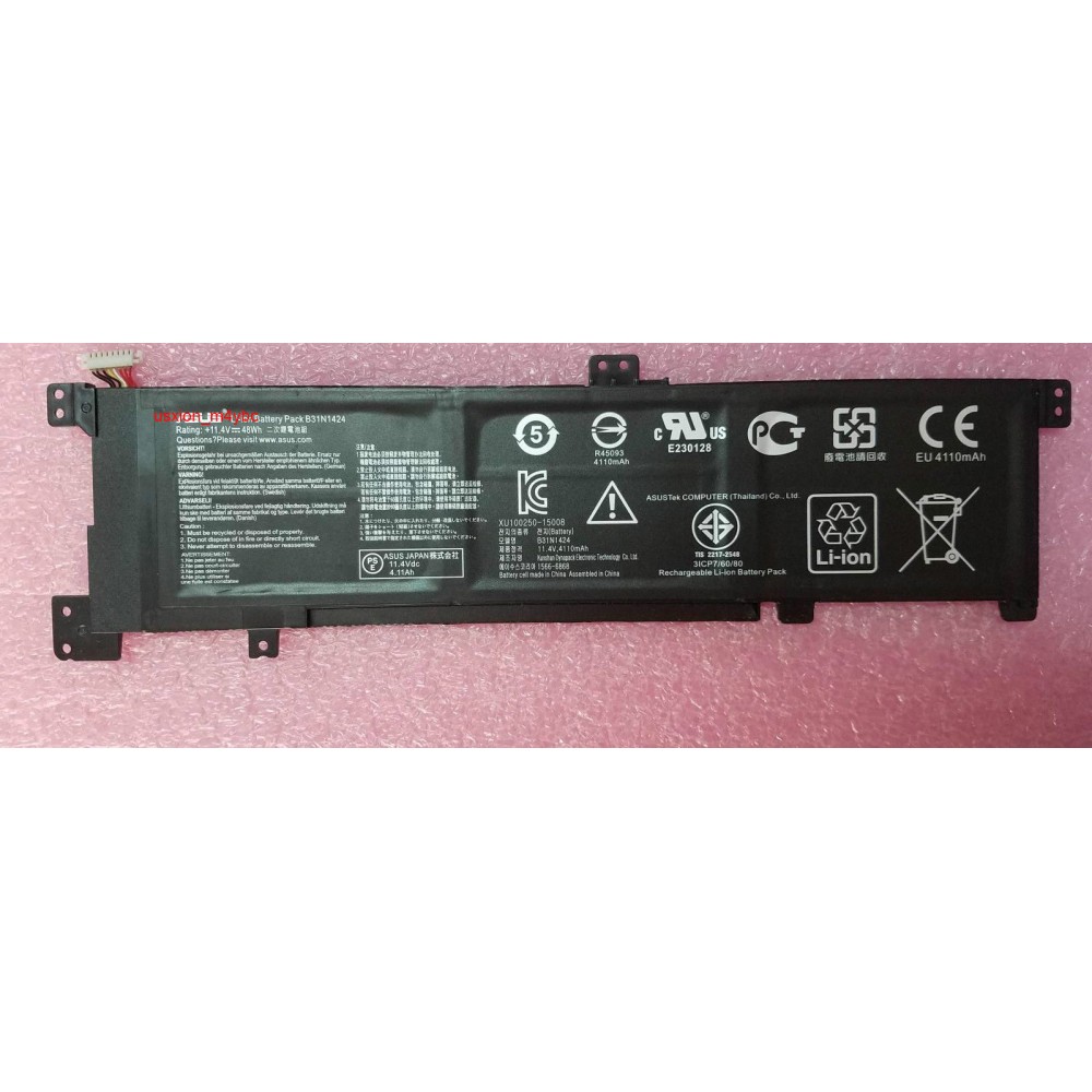 Pin laptop Asus K401U series Zin