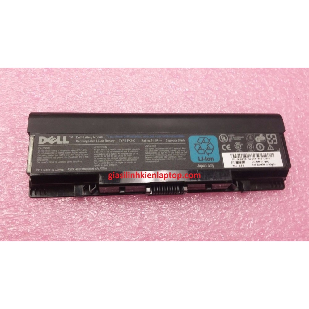 Pin laptop Dell Inspiron 1721