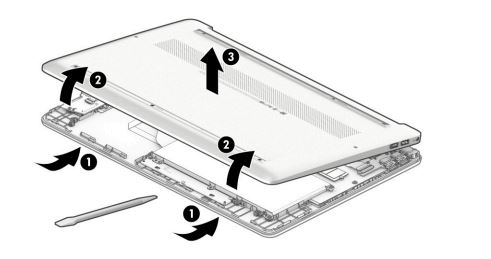 cạy nắp lưng HP 15-CS