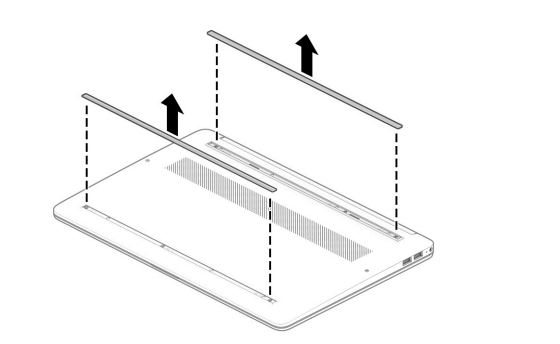 tháo nắp lưng HP 15 cs