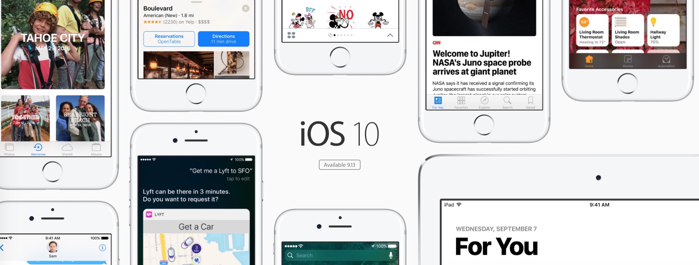 iOS 10 đã có chính thức, mời các bạn cập nhật