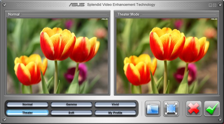 công nghệ màn hình Slend Video intelligent